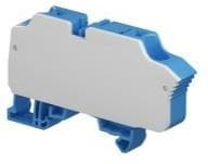 ZK10-PV-BL, DIN Rail Terminal Blocks Pow SNK PI-Spring
