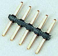 M22-2011005, M22 Series Straight Through Hole Pin Header, 10 Contact(s), 2.0mm Pitch, 1 Row(s), Unshrouded