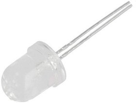 LL-804WC2C-W2-1PD, LED; 8mm; white cold; 6500?11000mcd; 30°; Front: convex; 2.8?3.8V LL-804WC2C-W2-1PD, LED; 8mm; white cold; 6500?11000mcd; 30°; Front: convex; 2.8?3.8V