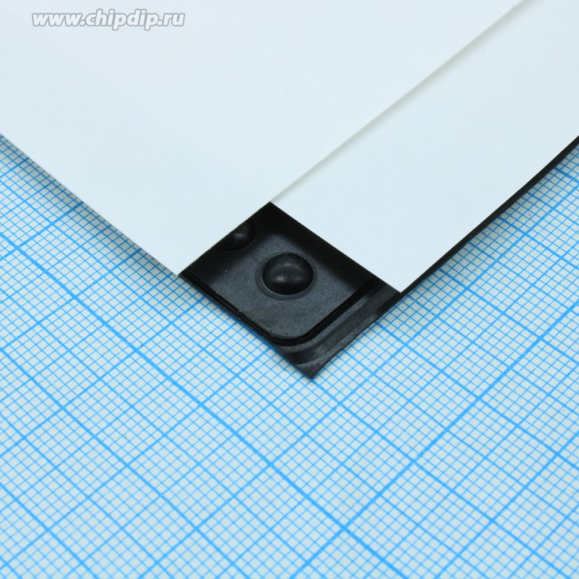 RF-1001, круглая резиновая ножка черного цвета (H=3.0mm D=6.0mm) / RF-1001