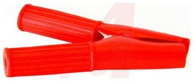 BU-46A-2L, Crocodile Clip, Copper-Plated Steel Contact, 50A, Red