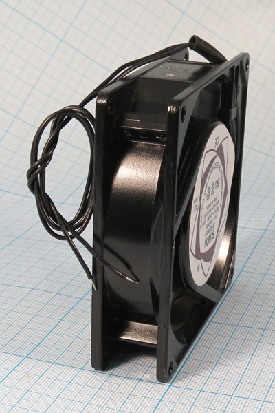 Вентилятор 92x92x25, напряжение 220В, ток 0,06А, выводы 2L, подшипник скольжения, SF23092A2092HSL