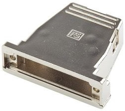 5444398, D-Sub Backshell, DB-25, Grey, ABS