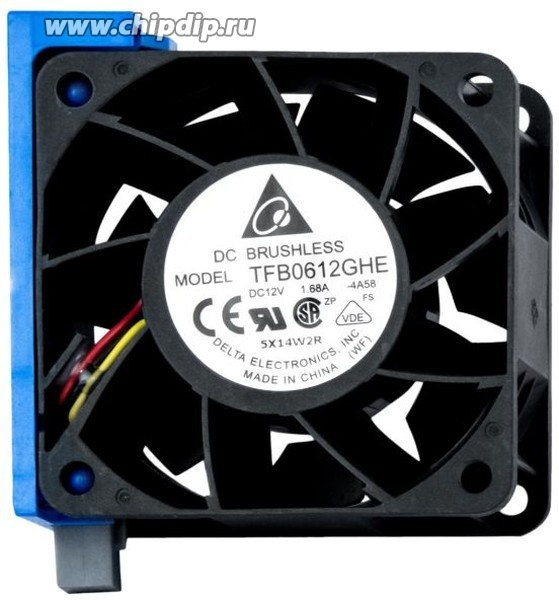 Вентилятор Delta Electronics TFB0612GHE, 60x38мм, 12V, 1.68A, OEM