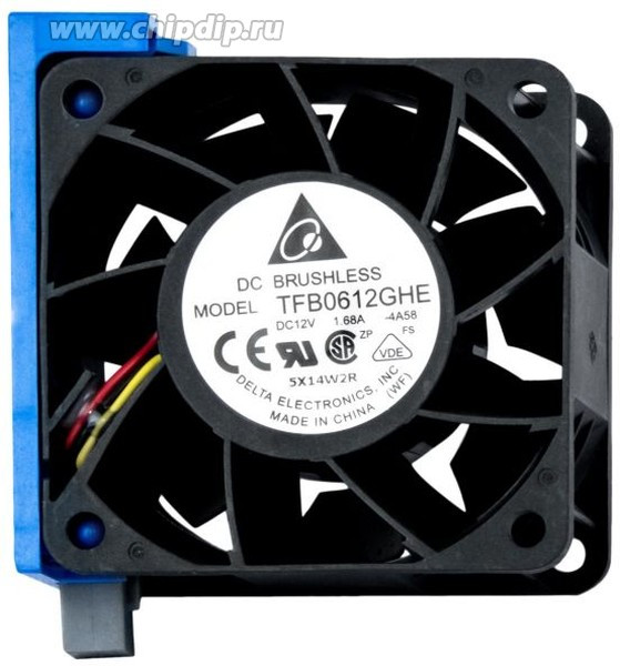 Вентилятор Delta Electronics TFB0612GHE, 60x38мм, 12V, 1.68A, OEM