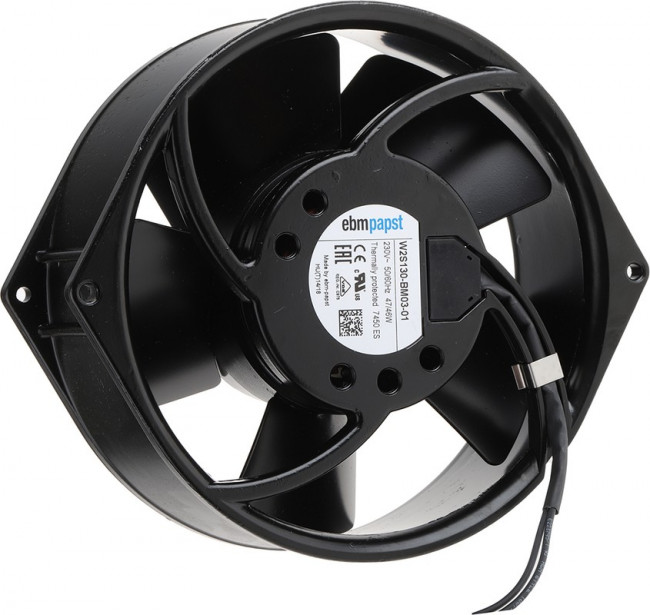 Вентилятор Ebmpapst W2S130-BM03-01 7450ES 230V 47/46W 2 pin 172x150x55