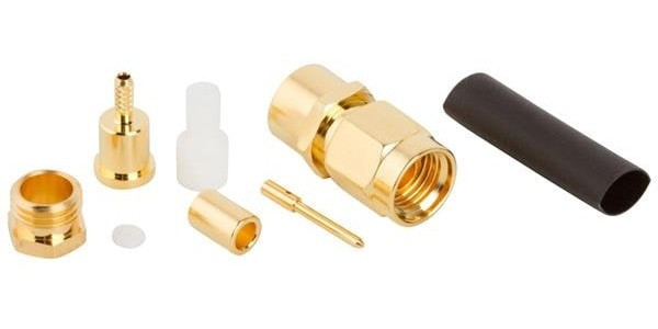 132193, Разъем РЧ / Коаксиальный, SMA Коаксиальный, Прямой Штекер, Пайка, 50 Ом, RG178B, RG196A, Латунь 132193, Разъем РЧ / Коаксиальный, SMA Коаксиальный, Прямой Штекер, Пайка, 50 Ом, RG178B, RG196A, Латунь