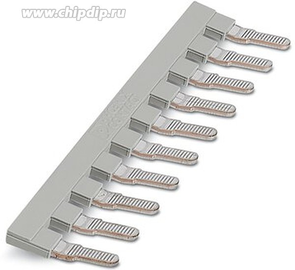 3006137, EB 10-12 Series Jumper Bar for Use with Modular Terminal Block