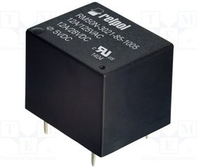 RM50N3021851005, Реле: электромагнитное, SPST-NO, Uобмотки: 5ВDC, 12A/125ВAC, 12А