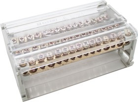 Elvert Распределительный блок три фазы-ноль 8х12мм 4х15 отв. 125А DB1-4115 Elvert Распределительный блок три фазы-ноль 8х12мм 4х15 отв. 125А DB1-4115