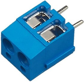 DG305-5.0-02P-12, Клеммник винтовой, 2-контактный, 5мм, прямой DG305-5.0-02P-12, Клеммник винтовой, 2-контактный, 5мм, прямой