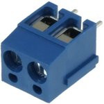 DG305-5.0-02P-12, Клеммник винтовой, 2-контактный, 5мм, прямой DG305-5.0-02P-12, Клеммник винтовой, 2-контактный, 5мм, прямой
