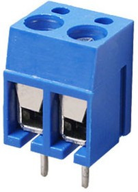 DG305-5.0-02P-12, Клеммник винтовой, 2-контактный, 5мм, прямой DG305-5.0-02P-12, Клеммник винтовой, 2-контактный, 5мм, прямой