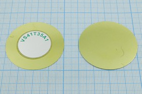 Пьезоблок на латунной основе 41x0.35мм, частота 3.5кГц; пб 41x0,35\\D\ 3,5\2C\VS-41T-35A1\VOISE