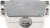 FMK4G-K201 / 1731110065, FMK Series Die Cast Zinc D Sub Backshell, 37 Way, Strain Relief
