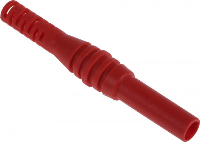 66.9500-22, Red Female Banana Socket, 4 mm Connector, Solder Termination, 19A, 1000V, Nickel Plating 66.9500-22, Red Female Banana Socket, 4 mm Connector, Solder Termination, 19A, 1000V, Nickel Plating