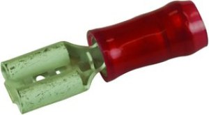 640917-2, TERMINAL, FEMALE DISCONNECT, 0.187IN RED