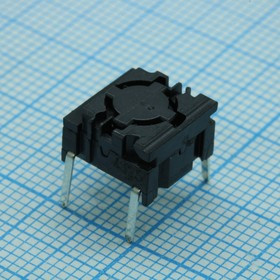 5GTH935, Кнопка тактильная 10Х10Х6.4 50mA 24VDC 3.5N 10000000циклов монтаж в отверстие 5GTH935, Кнопка тактильная 10Х10Х6.4 50mA 24VDC 3.5N 10000000циклов монтаж в отверстие