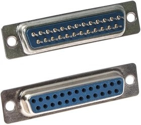 DPS-25F / DBB-25F, Разъём D-SUB DPS-25F/DBB-25F, 25 контактов
