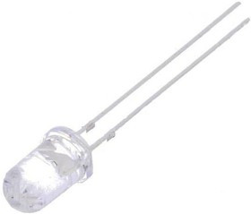 OSR5RU5111A, LED; 5mm; red; 7000?9000mcd; 15°; Front: convex; 1.8?2.6V