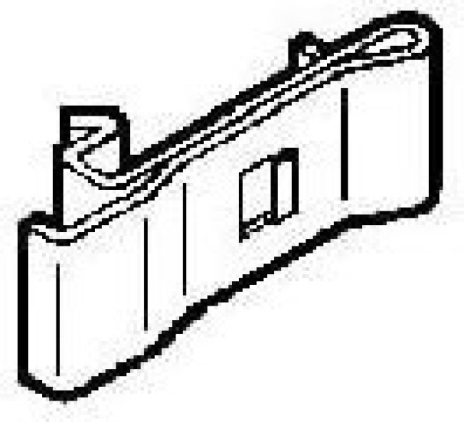 745255-2, D-Sub Tools &amp; Hardware Spring Latch 2pcs per package
