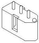 10-18-1043, Conn Shrouded Header M/F 3/1 POS 5.03mm Solder ST Thru-Hole Bag
