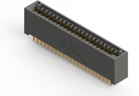 395-044-521-201, CARD EDGE CONN, DUAL SIDE, 44POS, TH