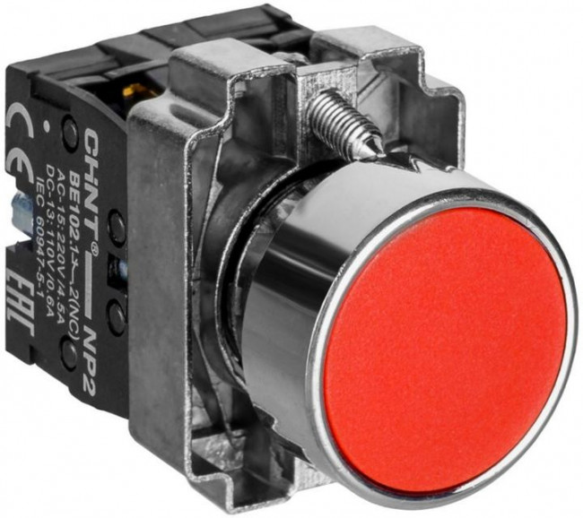 NP2-BA42, Кнопка без фиксации красная ON-(OFF) NP2-BA42, Кнопка без фиксации красная ON-(OFF)