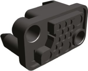 213426-1, Metrimate Male Connector Housing, 5.08mm Pitch, 15 Way, 5 Row 213426-1, Metrimate Male Connector Housing, 5.08mm Pitch, 15 Way, 5 Row