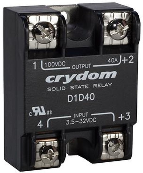 D1D80, Solid State Relays - Industrial Mount PM IP00 SSR 100VDC /80A,3.5-32VDC In D1D80, Solid State Relays - Industrial Mount PM IP00 SSR 100VDC /80A,3.5-32VDC In