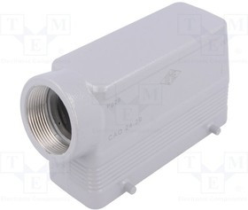 CDSHF18, Разъем: HDC, "мама", CDSH, PIN: 18, 18+PE, размер 57.27, 10А, 400В