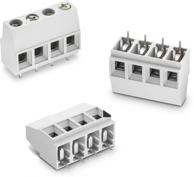 691256610002, Fixed Terminal Blocks WR-TBL 300VAC 58A 2P Horizontal