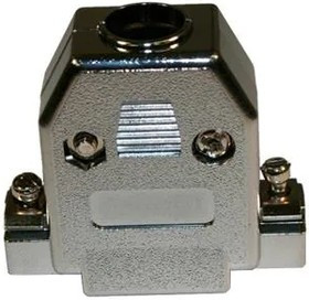 977-050-020R121, D-Sub Backshells 50 P Top entry metalized plas shell