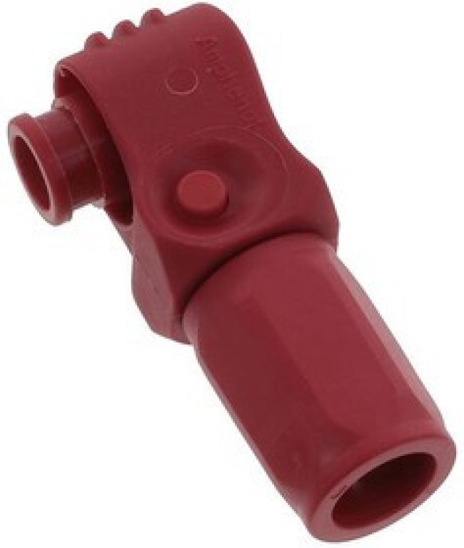 SLPPA16BNR3, Heavy Duty Power Connectors SURLOK PLUS, RIGHT ANGLE PLUG, 5.7MM, 16MM CRIMP, W/Backshell, NON-SEALED, RED, 120 KEYWAY SLPPA16BNR3, Heavy Duty Power Connectors SURLOK PLUS, RIGHT ANGLE PLUG, 5.7MM, 16MM CRIMP, W/Backshell, NON-SEALED, RED, 120 KEYWAY