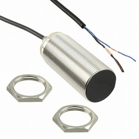 E2BM30LS15WPB12M, Датчик индуктивный, 10-30ВDC, М30, Подключение провод 2м, IP67