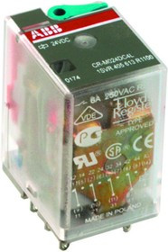 ABB CR-M024DC4L Промежуточное реле 24V 6A 4ПК (DC) ABB CR-M024DC4L Промежуточное реле 24V 6A 4ПК (DC)