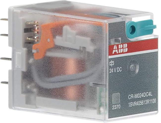 ABB CR-M024DC4L Промежуточное реле 24V 6A 4ПК (DC) ABB CR-M024DC4L Промежуточное реле 24V 6A 4ПК (DC)