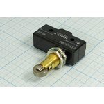 Микропереключатель, размер 49x17 x24, 15А, переключение ON-(ON), размер концевика H60, SF-6043,