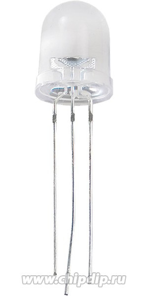 ARL3-10003URBС/3L, светодиод красный-синий, 10 мм