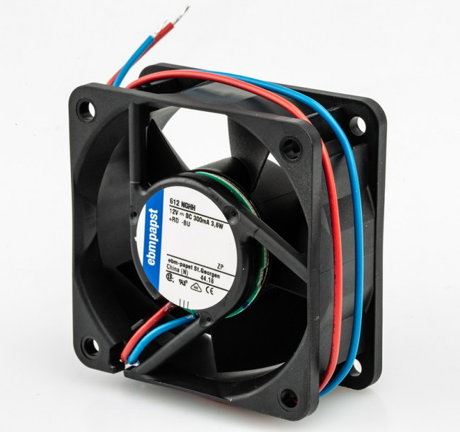 Вентилятор Ebmpapst 612NGHH 12V 300mA 60x25 2pin