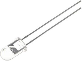 HB5-434FY-C, Светодиод 5мм желтый 1.8-2.4Кд 40°