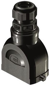 19431100446, Heavy Duty Power Connectors HAN-ECO 10B HD SG LV TOP ENTRY M25 W/ GLN