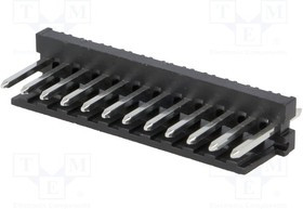 MTSS156-12-C, Conn Wire to Board HDR 12 POS 3.96mm Solder ST Thru-Hole Bag