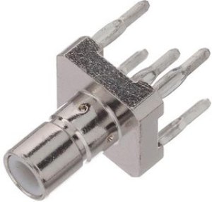 R114416020, RF Connectors / Coaxial Connectors SMB / STRAIGHT JACK RECEPTACLE FOR PCB PRESS-FIT LEGS