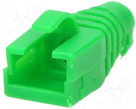 RJ45SRB-RET-G, Корпус вилки RJ45, Цвет: зеленый