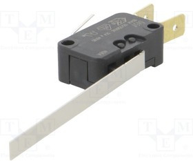 D453-V3LL, Микропереключатель SNAP ACTION, SPDT, 16A/250ВAC, 4A/250ВDC