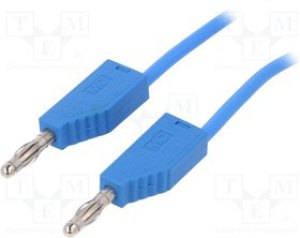 LK425-A/X-05023, Измерительный провод, 60ВDC, 30ВAC, 32А, Дл: 0,5м, синий LK425-A/X-05023, Измерительный провод, 60ВDC, 30ВAC, 32А, Дл: 0,5м, синий