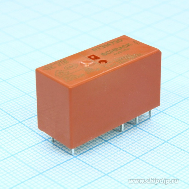 1393240-7 (RT314730), Реле 1 переключ. 230VAC, 16A/250VAC SPDT