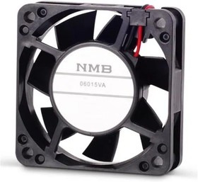 06015VA-24L-AT-00, DC Fans DC Tubeaxial Fan, 60x60x15mm, 24VDC, 14.5CFM, Rib Mount, 3 Wire, Tachometer