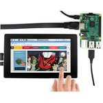7inch HDMI LCD (H) (with case), IPS дисплей 1024×600px с емкостной сенсорной панелью для мини-PC (с
